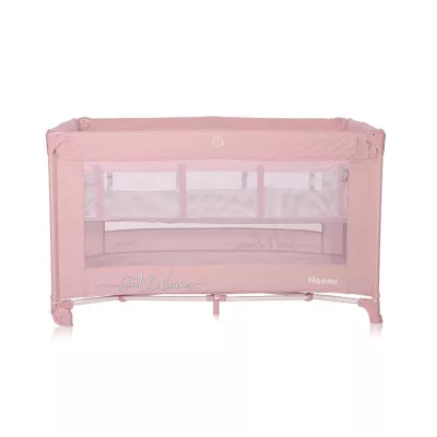 Patut pliabil Noemi, 2 nivele, Mellow Rose Star