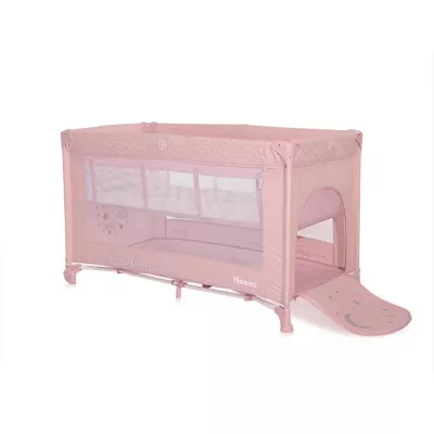 Patut pliabil Noemi, 2 nivele, Mellow Rose Star