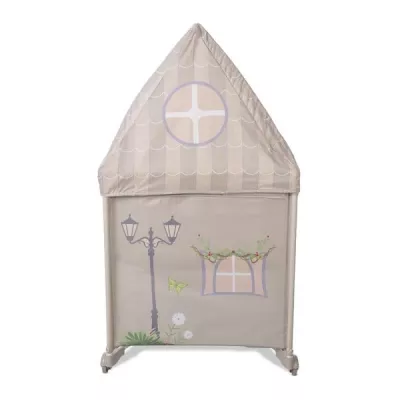 Patut pliabil, Sweet Home, 2 nivele, capotina detasabila, Beige