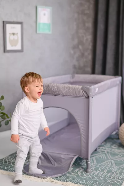 Patut pliabil Torino, 1 nivel, Grey Elements
