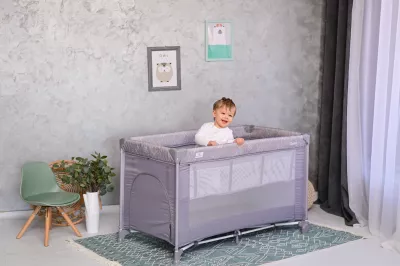 Patut pliabil Torino, 2 nivele, Arctic Floral