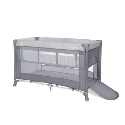 Patut pliabil Torino, 2 nivele, Grey Elements