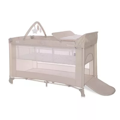 Patut pliabil Torino Plus, 2 nivele cu accesorii, Fog Elements