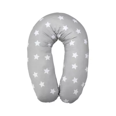 Perna multifunctionala, bumbac ranforce, 190 cm, Stars Grey