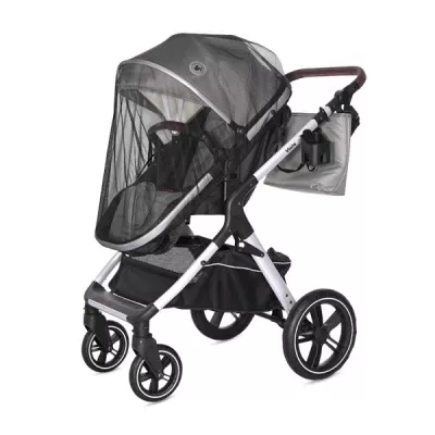 Plasa de insecte pentru carucioare, model universal, Black