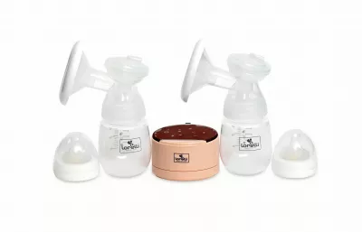Pompa de san electrica dubla, Daily Comfort, LED touch screen, 3 moduri de functionare, Pink