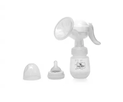 Pompa de san manuala, Asisstant, cu biberon 180 ml inclus