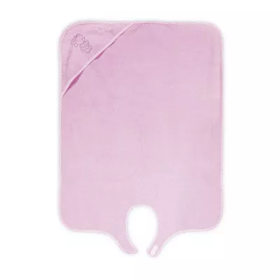 Prosop dublu de baie, 80x100 cm, cu capison, Pink