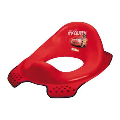 Reductoare WC - Reductor anatomic toaleta, Disney Cars, Red, bebelorelli.ro