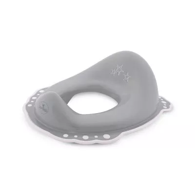 Reductoare WC - Reductor anatomic toaleta, Little Stars Grey, bebelorelli.ro