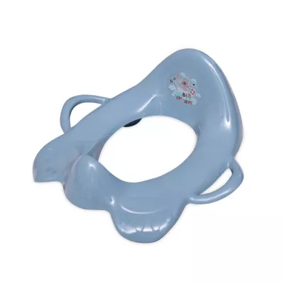 Reductoare WC - Reductor pentru toaleta, cu manere, Nordic Blue, bebelorelli.ro