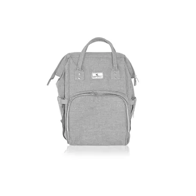 Rucsac accesorii bebelusi, Tina, multiple compartimente, Grey