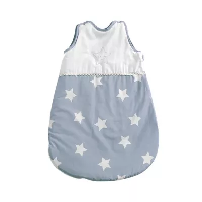 Sac de dormit bebe - Sac de dormit de vara (0-6 luni), Blue Grey Mist, bebelorelli.ro