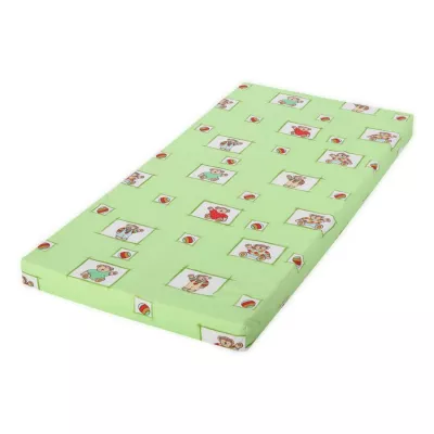 Saltea Classic din spuma 70/140/9 cm, Imprimeuri Colorate