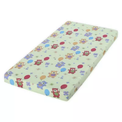 Saltea Classic din spuma 70/140/9 cm, Imprimeuri Colorate