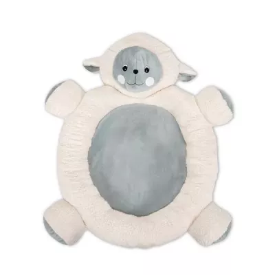 Centre de activitati - Saltea de activitate, Play Gym Mary, material plusat moale, 95 x 95 cm, 0 luni+, Grey, bebelorelli.ro