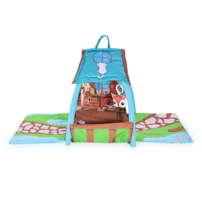 Saltea de activitate tip casuta, Little House, 113x56x53 cm