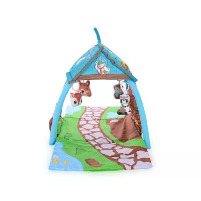 Saltea de activitate tip casuta, Little House, 113x56x53 cm
