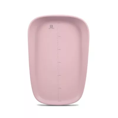 Saltea de infasat din spuma poliuretanica moale, Lulu, suprafata gradata, antialunecare, impermeabila, 43 x 10 x 68 cm, Pink