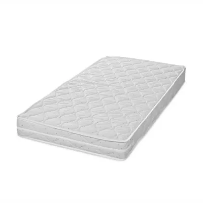 Saltele paturi copii - Saltea pat, Relax, 60 x 120 x 10 cm, spuma elastica, Grey Sky, bebelorelli.ro