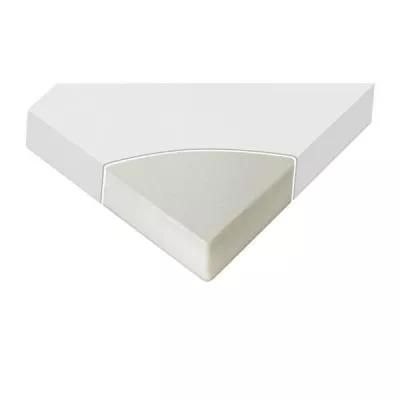 Saltele paturi copii - Saltea patut balansoar First Dreams, 90 x 42 x 6 cm, spuma elastica, Bear and Pilow Beige, bebelorelli.ro