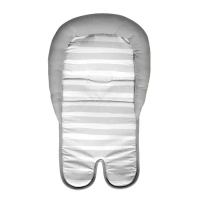 Lichidare de Stoc - Saltea pentru scaun auto, Grey Striped, bebelorelli.ro