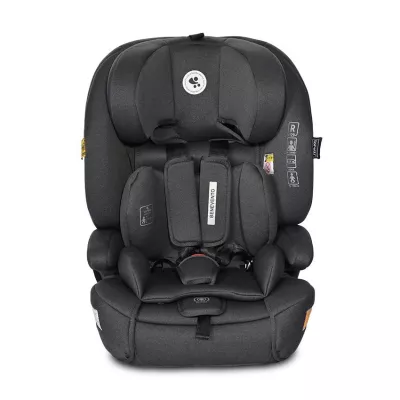 i-Size - Scaun auto Benevento, Isofix, i-Size, 15 luni-12 ani, 76-150 cm, Negru Jasper, bebelorelli.ro