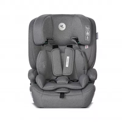 Scaun auto Colombo, i-Size, de la 15 luni pana la 12 ani, 76-150 cm, Gri