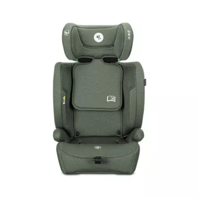 Scaun auto pentru copii, Adventure, i-Size, tetiera reglabila, 15 Luni-12 Ani, 76-150 cm, Green