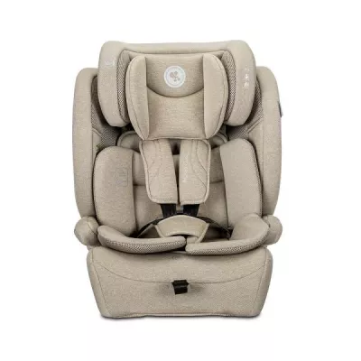 Scaun auto pentru copii, Adventure, i-Size, tetiera reglabila, 15 Luni-12 Ani, 76-150 cm, Beige