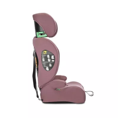 Scaun auto pentru copii, Adventure, i-Size, tetiera reglabila, 15 Luni-12 Ani, 76-150 cm, Pink