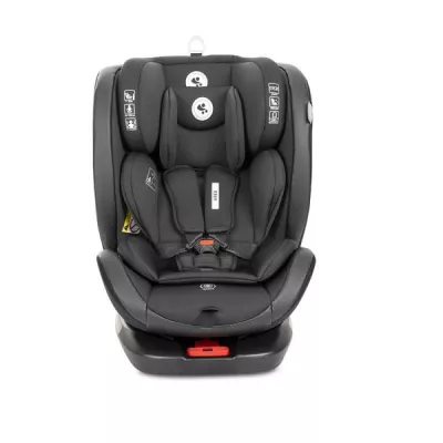 i-Size - Scaun auto pentru copii, Ares, i-Size, Isofix, anti rebound bar, rotativ, 40-150 cm, 0 luni-12 ani, Black, bebelorelli.ro
