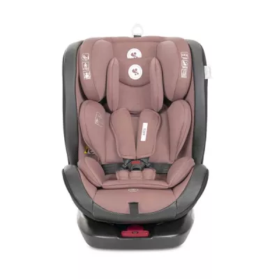 i-Size - Scaun auto pentru copii, Ares, i-Size, Isofix, anti rebound bar, rotativ, 40-150 cm, 0 luni-12 ani, Pink, bebelorelli.ro