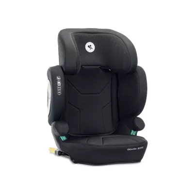 Scaun auto pentru copii, Growgo, Isofix, pliabil, protectii laterale extensibile, spatar reglabil, tetiera reglabila, 100-150 cm, 3-12 ani, Black