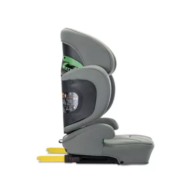 Scaun auto pentru copii, Growgo, Isofix, pliabil, protectii laterale extensibile, spatar reglabil, tetiera reglabila, 100-150 cm, 3-12 ani, Green