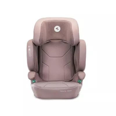 Scaun auto pentru copii, Growgo, Isofix, pliabil, protectii laterale extensibile, spatar reglabil, tetiera reglabila, 100-150 cm, 3-12 ani, Pink