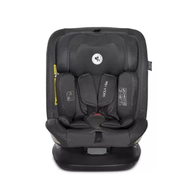 i-Size - Scaun auto pentru copii, Imola, i-Size, Isofix, rotativ, 0 luni-12 ani, 40-150 cm, Black, bebelorelli.ro