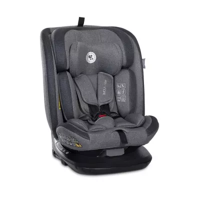Scaun auto pentru copii, Imola, i-Size, Isofix, rotativ, 0 luni-12 ani, 40-150 cm, Grey