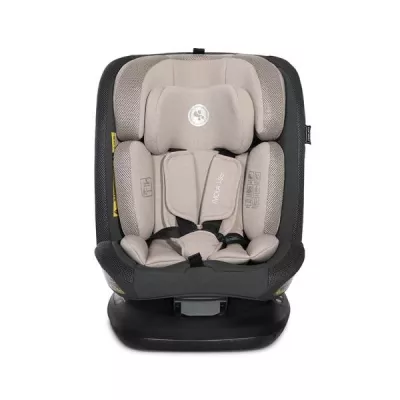 i-Size - Scaun auto pentru copii, Imola, i-Size, Isofix, rotativ, 0 luni-12 ani, 40-150 cm, Beige, bebelorelli.ro