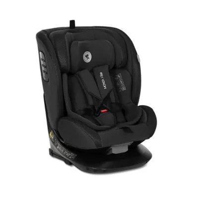 Scaun auto pentru copii, Monza, i-Size, Isofix, rotativ, anti rebound bar, rotativ, 40-150 cm,  Black
