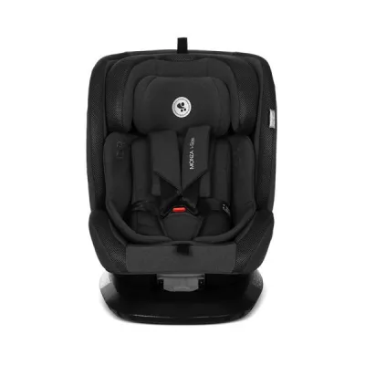 Scaun auto pentru copii, Monza, i-Size, Isofix, rotativ, anti rebound bar, rotativ, 40-150 cm,  Black
