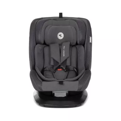 Scaun auto pentru copii, Monza, i-Size, Isofix, rotativ, anti rebound bar, rotativ, 40-150 cm,  Grey