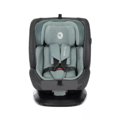 Scaun auto pentru copii, Monza, i-Size, Isofix, rotativ, anti rebound bar, rotativ, 40-150 cm, Green