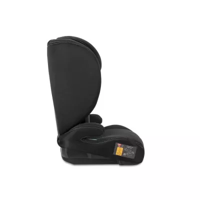 Scaun auto pentru copii, Nube Safe, protectie laterala EPS, tetiera reglabila, husa respirabila, 3-12 ani, 100-150 cm, Black