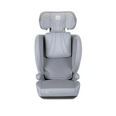 Scaun auto pentru copii, Nube Safe, protectie laterala EPS, tetiera reglabila, husa respirabila, 3-12 ani, 100-150 cm, Grey