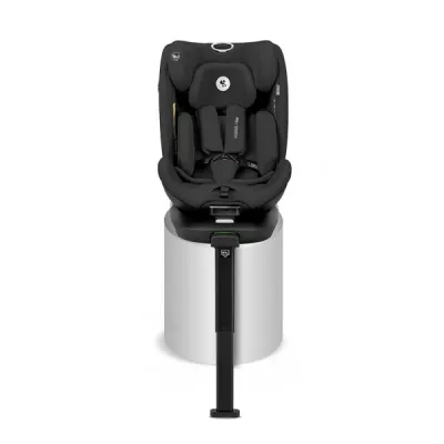 Scaun auto pentru copii, Perseus, i-Size, Isofix, baza rotativa, picior de sprijin, EPS Memory, panou de ventilatie, SPS,  0 luni-12 ani, 40-150 cm, Black
