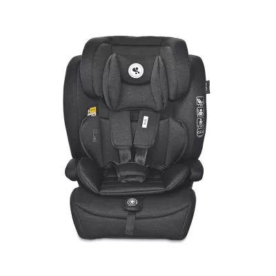 i-Size - Scaun auto pentru copii Rio, i-Size, Isofix, 76-150 cm, 15 Luni-12 Ani, Black, bebelorelli.ro
