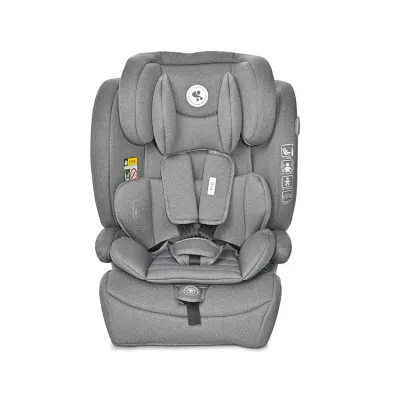 i-Size - Scaun auto pentru copii Rio, i-Size, Isofix, 76-150 cm, 15 Luni-12 Ani, Grey, bebelorelli.ro