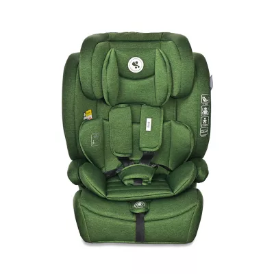 i-Size - Scaun auto pentru copii Rio, i-Size, Isofix, 76-150 cm, 15 Luni-12 Ani, Green, bebelorelli.ro