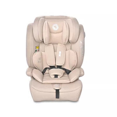i-Size - Scaun auto pentru copii Rio, i-Size, Isofix, 76-150 cm, 15 Luni-12 Ani, Beige, bebelorelli.ro